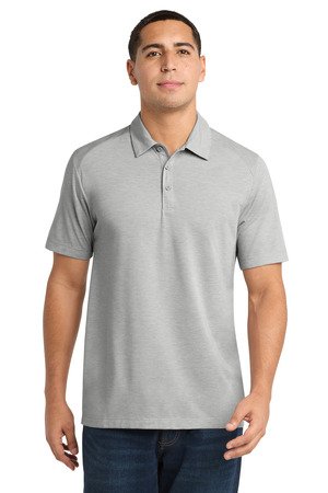 Sport-Tek PosiCharge Tri-Blend Wicking Polo. ST405 - Image 4