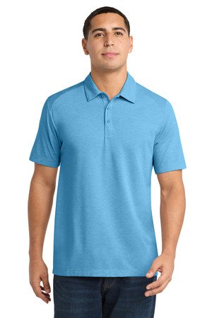 Sport-Tek PosiCharge Tri-Blend Wicking Polo. ST405 - Image 5