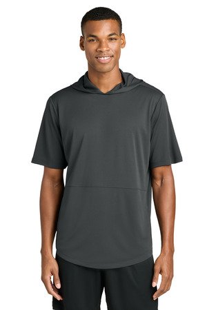 Sport-Tek Club Short Sleeve Hoodie ST445 - Image 2