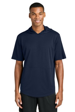 Sport-Tek Club Short Sleeve Hoodie ST445 - Image 3