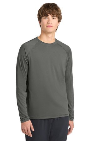 Sport-Tek Long Sleeve Rashguard Tee. ST470LS - Image 2