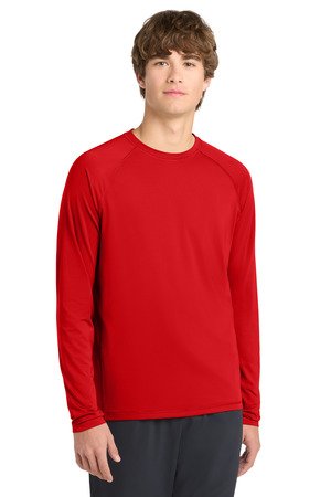 Sport-Tek Long Sleeve Rashguard Tee. ST470LS - Image 3