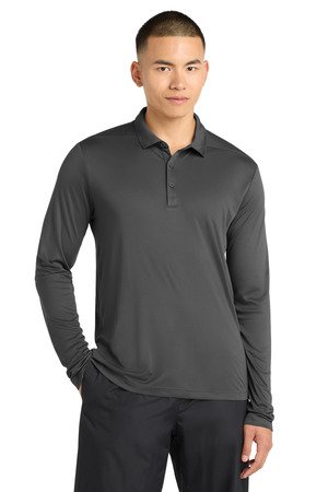 Sport-Tek Posi-UV Pro Long Sleeve Polo. ST520LS - Image 3