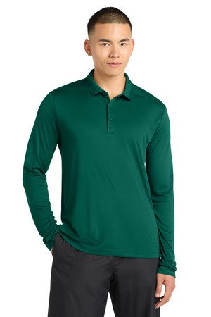 Sport-Tek Posi-UV Pro Long Sleeve Polo. ST520LS - Image 5