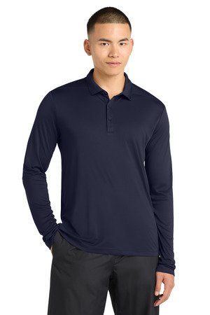 Sport-Tek Posi-UV Pro Long Sleeve Polo. ST520LS - Image 7