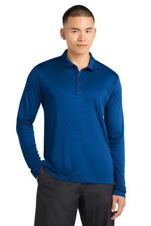 Sport-Tek Posi-UV Pro Long Sleeve Polo. ST520LS - Image 9