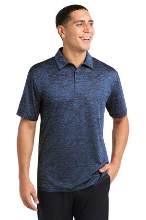 Sport-Tek PosiCharge Electric Heather Polo. ST590 - Image 2