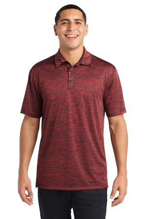Sport-Tek PosiCharge Electric Heather Polo. ST590 - Image 3