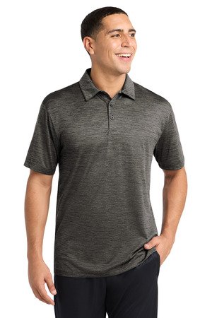 Sport-Tek PosiCharge Electric Heather Polo. ST590 - Image 4
