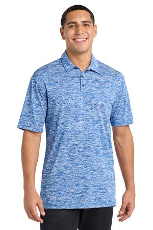 Sport-Tek PosiCharge Electric Heather Polo. ST590 - Image 7
