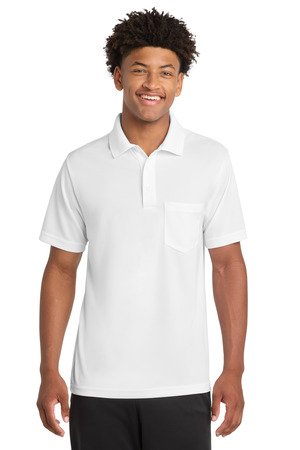 Sport-Tek PosiCharge RacerMesh Pocket Polo. ST640P - Image 6