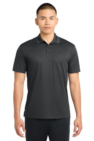 Sport-Tek Micropique Sport-Wick Pocket Polo. ST651 - Image 3