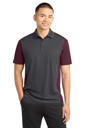 Sport-Tek Colorblock Micropique Sport-Wick Polo. ST652 - Image 3