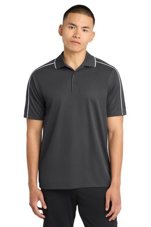 Sport-Tek Micropique Sport-Wick Piped Polo. ST653 - Image 4