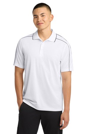 Sport-Tek Micropique Sport-Wick Piped Polo. ST653 - Image 6