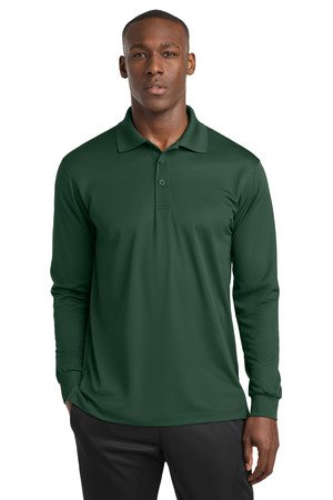 Sport-Tek Long Sleeve Micropique Sport-Wick Polo. ST657 - Image 2