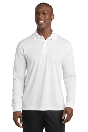 Sport-Tek Long Sleeve Micropique Sport-Wick Polo. ST657 - Image 7