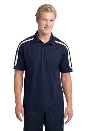 Sport-Tek Tricolor Shoulder Micropique Sport-Wick Polo. ST658 - Image 5