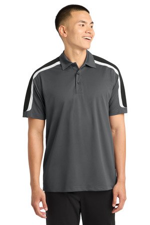 Sport-Tek Tricolor Shoulder Micropique Sport-Wick Polo. ST658 - Image 7