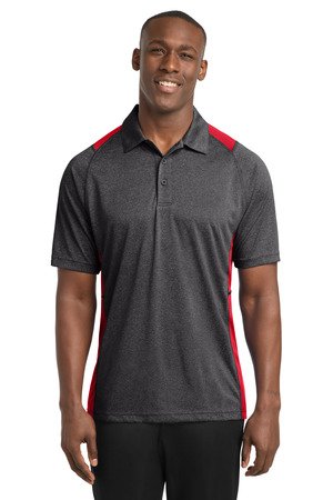 Sport-Tek Heather Colorblock Contender Polo. ST665 - Image 12