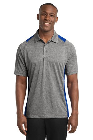 Sport-Tek Heather Colorblock Contender Polo. ST665 - Image 10