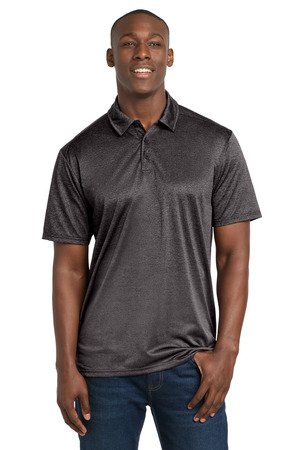 Sport-Tek Ombre Heather Polo. ST671 - Image 3