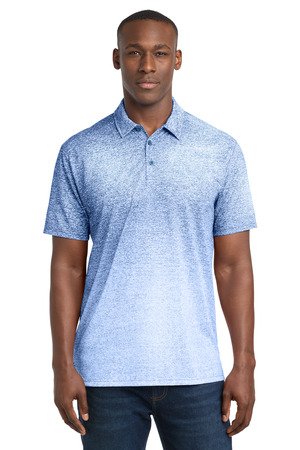 Sport-Tek Ombre Heather Polo. ST671 - Image 5
