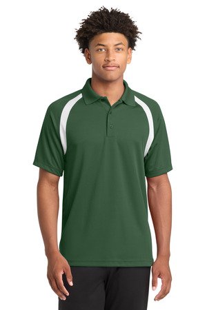 Sport-Tek Dry Zone Colorblock Raglan Polo. T476 - Image 2
