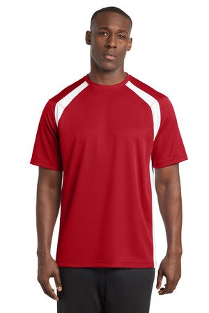 Sport-Tek Dry Zone Colorblock Crew. T478 - Image 3