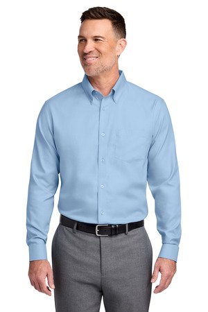 Brooks Brothers Tall Wrinkle-Free Stretch Nailhead Shirt TBB18002 - Image 3