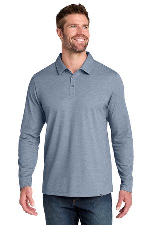 TravisMathew Oceanside Heather Long Sleeve Polo TM1MZ343 - Image 3