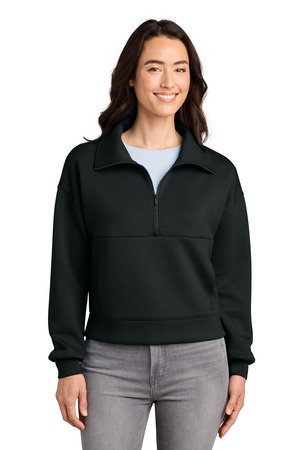 TravisMathew Women's Momentum Shift 1/2-Zip TMA42219