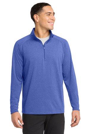 Sport-Tek Tall Sport-Wick Stretch 1/4-Zip Pullover. TST850 - Image 6