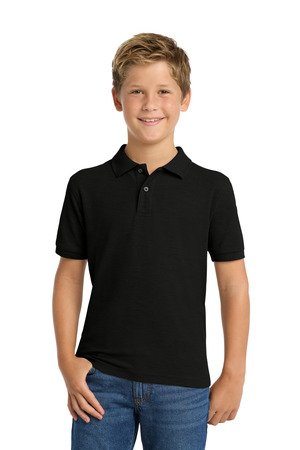 Port Authority Youth Silk Touch Polo. Y500