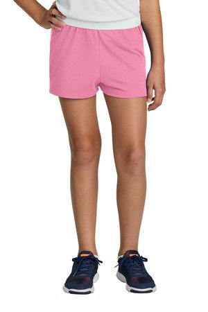 Sport-Tek Girls Jersey Knit Squad Short YGST311