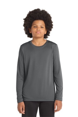 Sport-Tek Youth Posi-UV Pro Long Sleeve Tee. YST420LS - Image 3