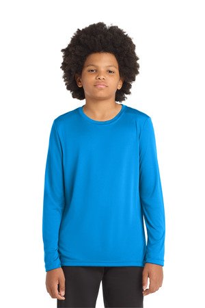 Sport-Tek Youth Posi-UV Pro Long Sleeve Tee. YST420LS - Image 4