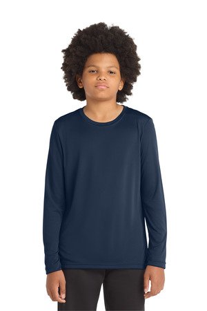 Sport-Tek Youth Posi-UV Pro Long Sleeve Tee. YST420LS - Image 6