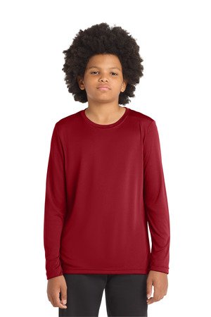 Sport-Tek Youth Posi-UV Pro Long Sleeve Tee. YST420LS - Image 7
