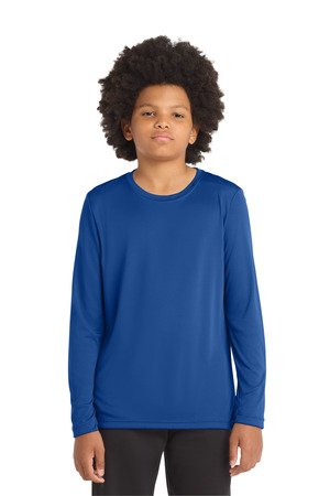Sport-Tek Youth Posi-UV Pro Long Sleeve Tee. YST420LS - Image 8