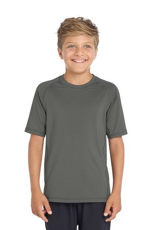 Sport-Tek Youth Rashguard Tee. YST470 - Image 2